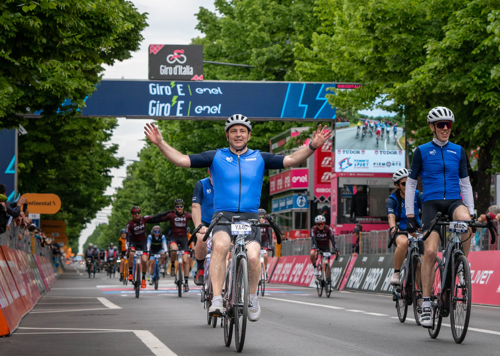 Yamaha Motor Europe participe à la course de vélos électriques du Giro-E 2024 3 giro ebike 1