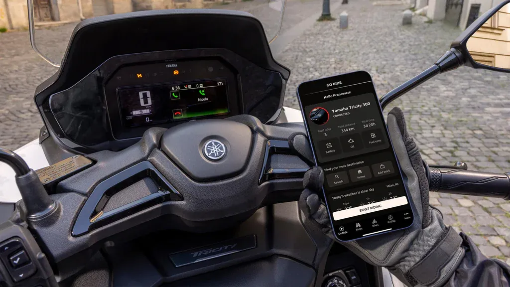 nieuwe yamaha tricity 3009